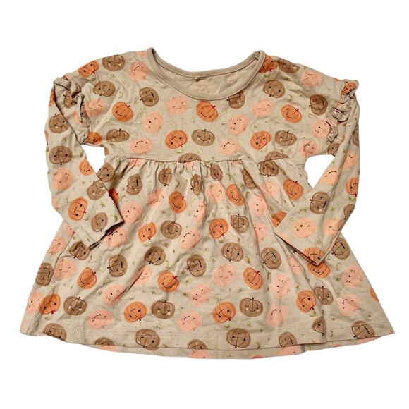 George Pumpkin Tunic Shirt Size 2/3 - Picture 1 of 5